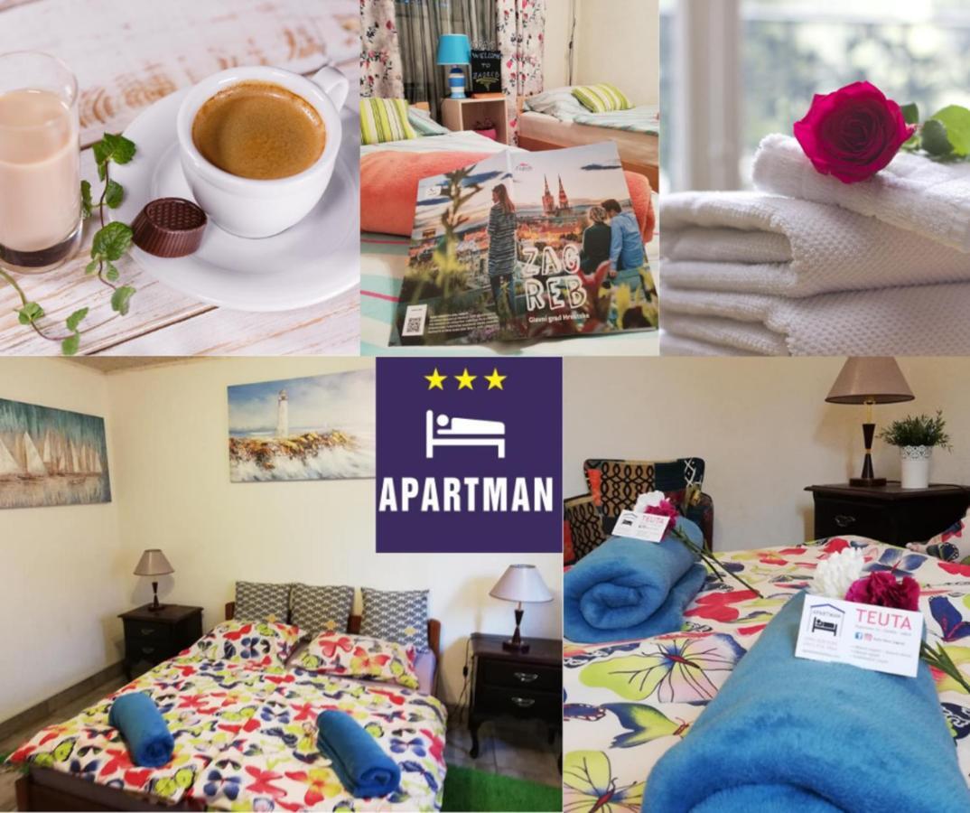 Apartman Teuta Zagrzeb Zewnętrze zdjęcie